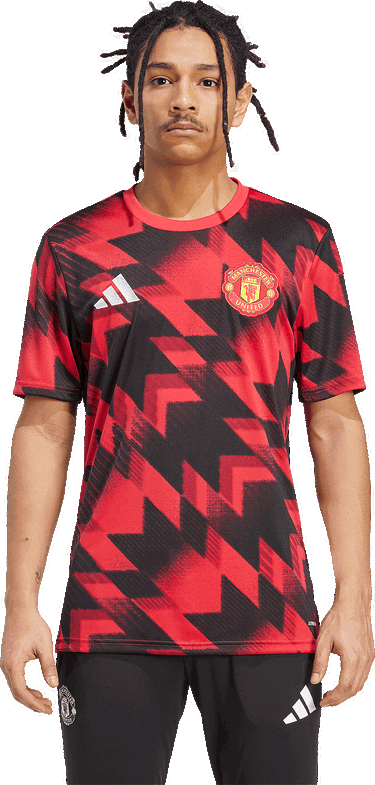 T-shirt adidas Originals Manchester United Pre-Match Jersey Röd | jp3233, 6