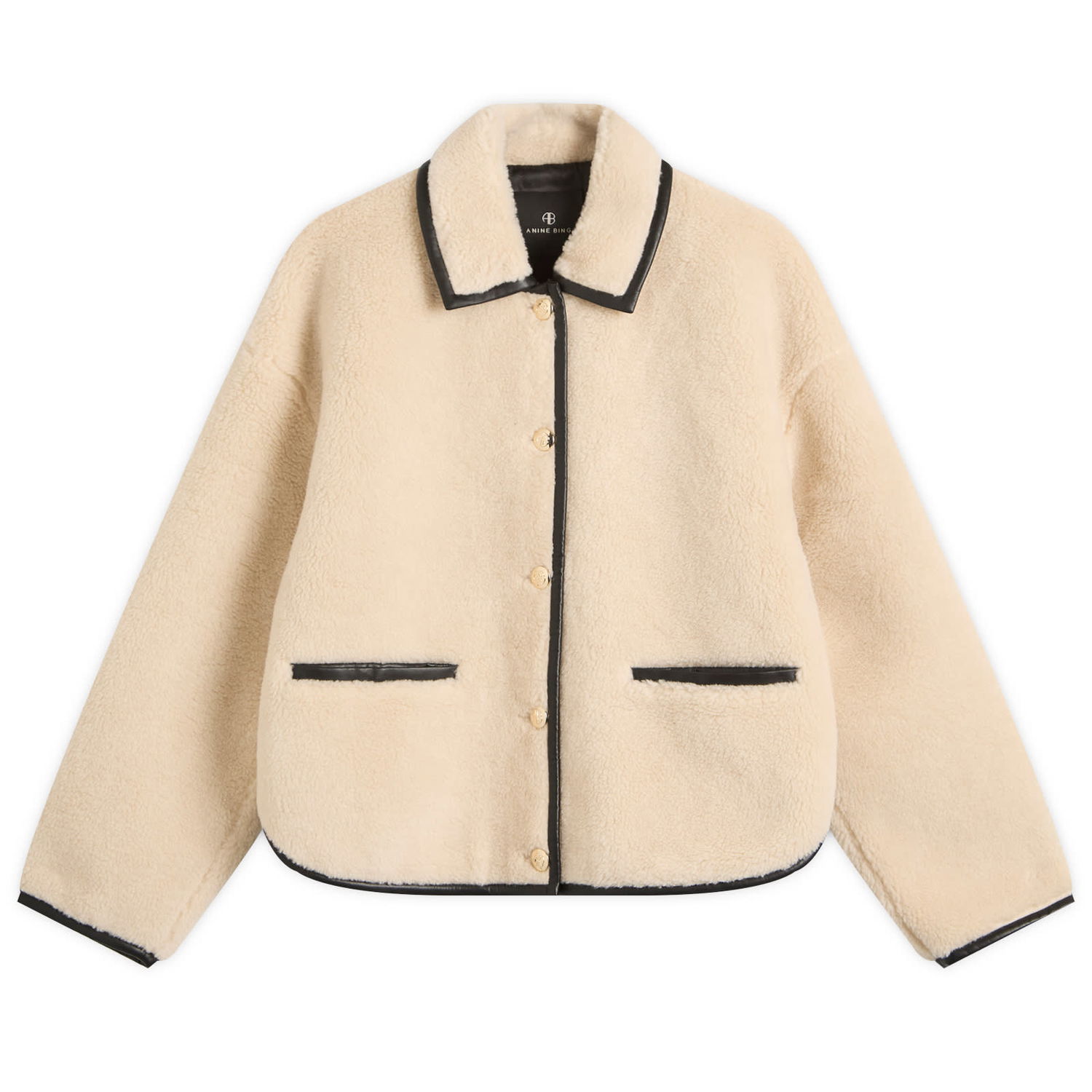 Jacka Anine Bing Camden Jacket Beige | A-01-11274-CAE5, 0