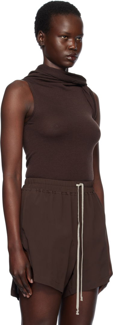 Linne Rick Owens Rick Owens Hollywood Banded Tank Top Beige | RP01E7666 M, 4