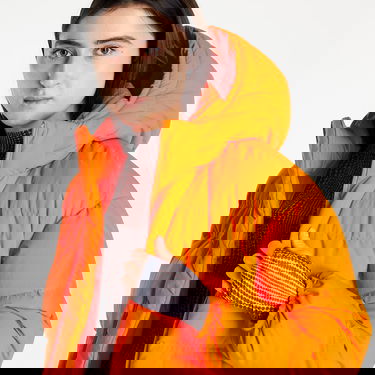 Pufferjacka Y-3 Classic Puffy Jacket Orange | HS7452, 5