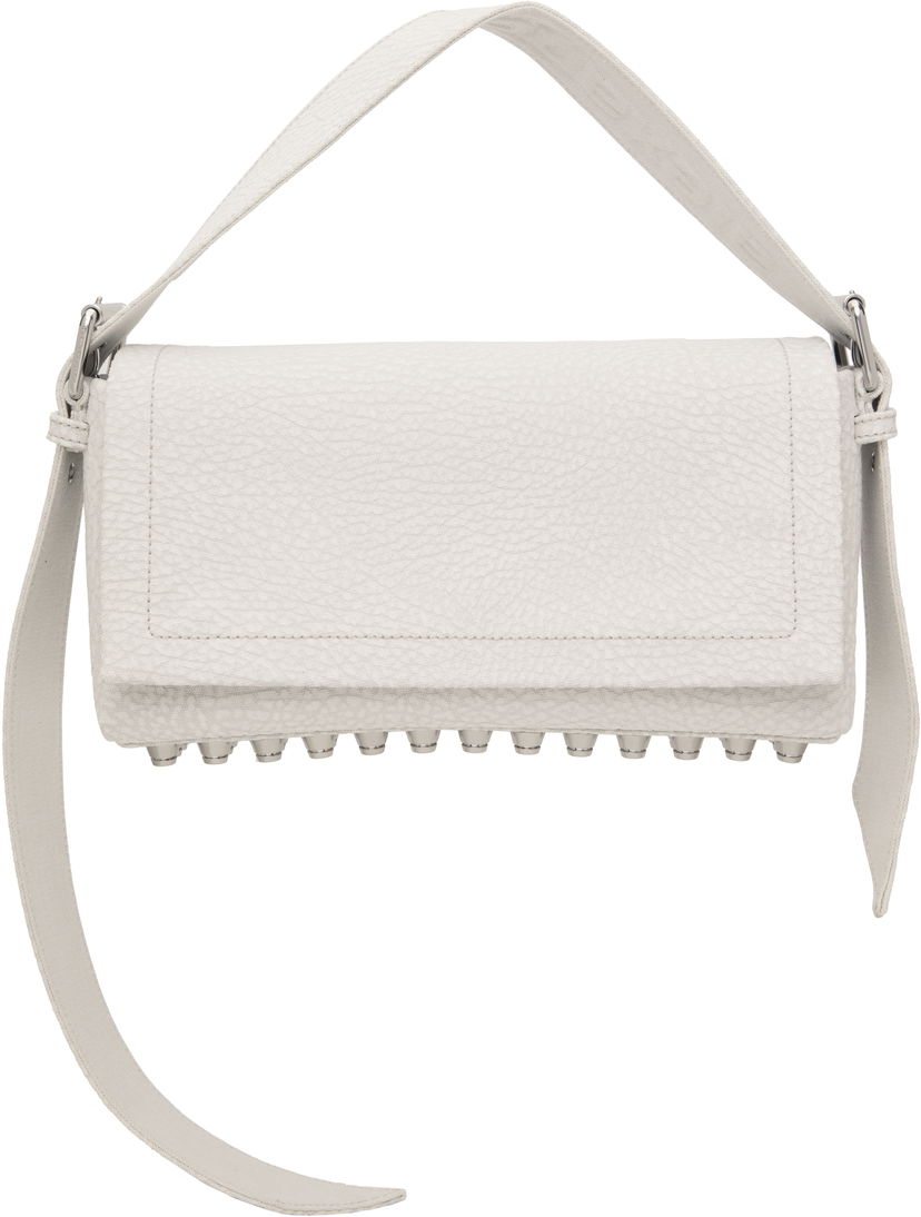 Handväska Alexander Wang Alexander Wang Ricco Medium Flap Bag Vit | 20225K48T