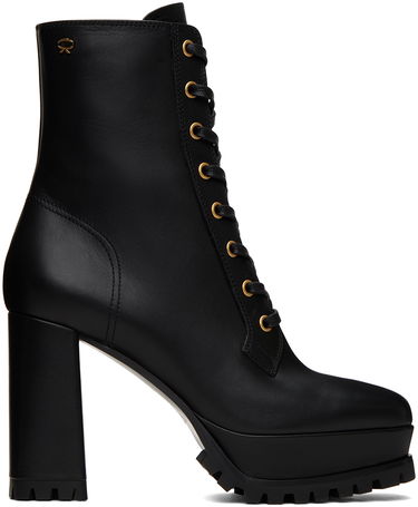Sneakers och skor Gianvito Rossi Platform Lace-Up Boots Svart | G73077.70RIC.VGI, 0