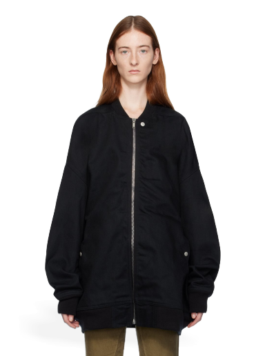 Jacka Rick Owens DRKSHDW Jumbo Flight Bomber Jacket Svart | DL02C3787 BLKJP