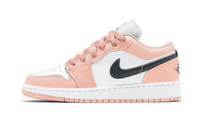 Sneakers och skor Jordan Air Jordan 1 Low ''Light Arctic Pink'' GS Rosa | 553560-800, 0