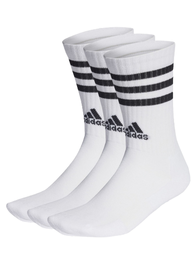 Underkläder och strumpor adidas Originals Socks 3S Cushioned Crew Vit | ht3458