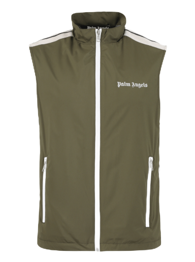 Väst Palm Angels Classic Logo Vest Grön | PMEA217S22FAB0015603