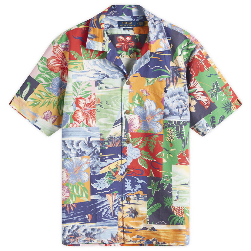 Skjorta Polo by Ralph Lauren Ralph Lauren Patchwork Beach Vacation Shirt Flerfärgad | 710964762001