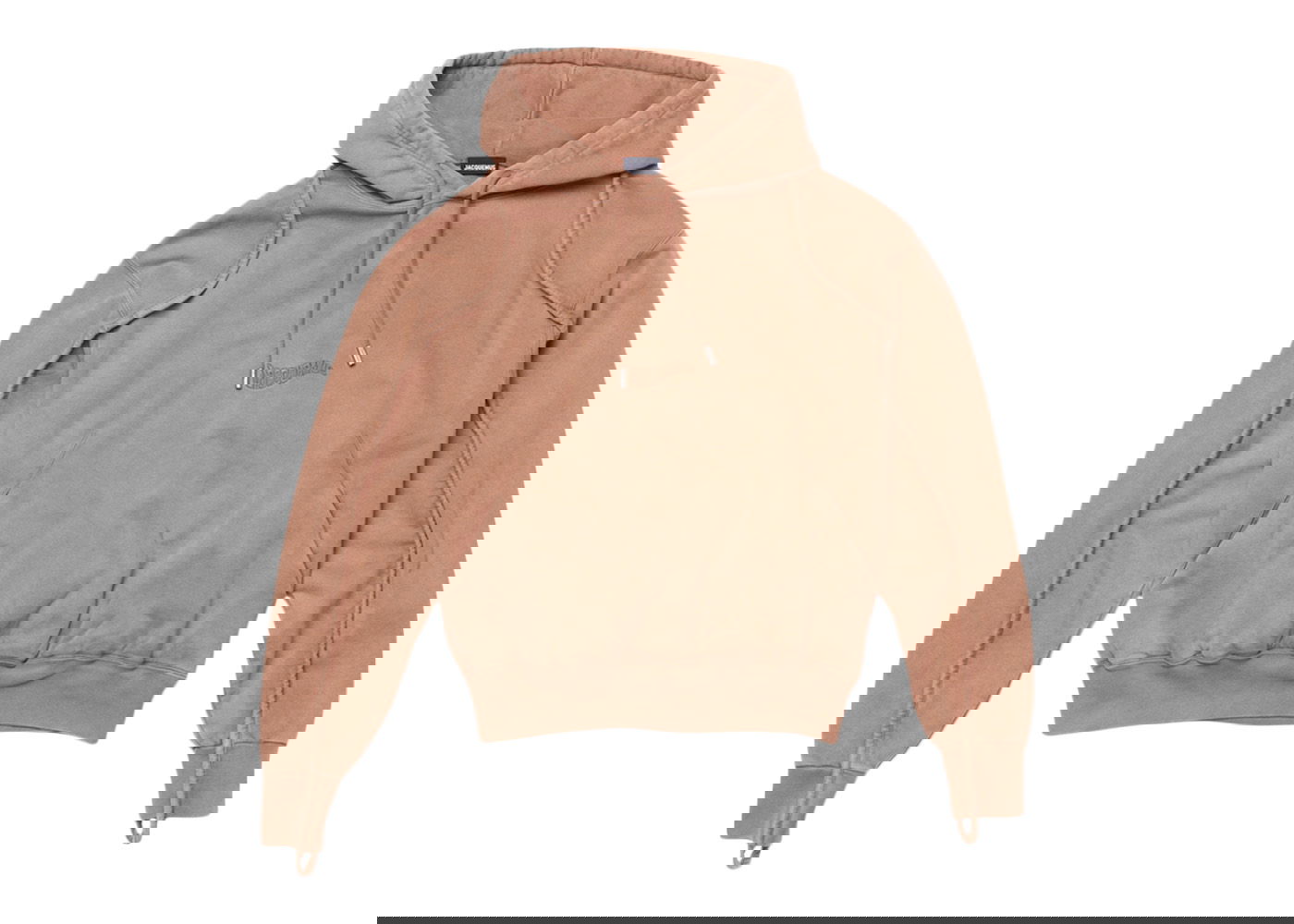 Sweatshirt Jacquemus Le Camargue Clay Logo Beige | 226JS053-2087-850, 0