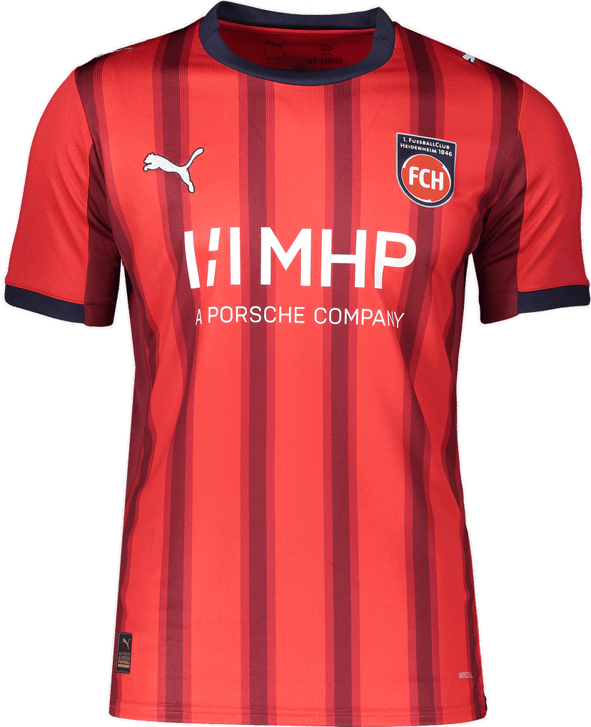 Jersey Puma Puma 1. FC Heidenheim 2025/26 Jersey Röd | 6fch785893-01