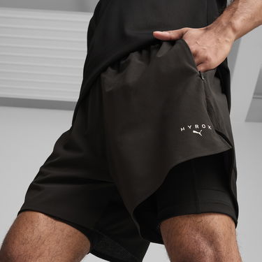 Shorts Puma PUMA x HYROX 2-in-1 Training Shorts Svart | 526893_01, 1