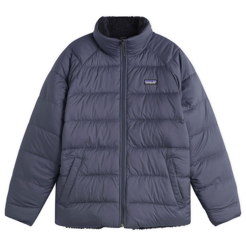 Pufferjacka Patagonia Reversible Silent Down Jacket Blå | 20670-SMDB