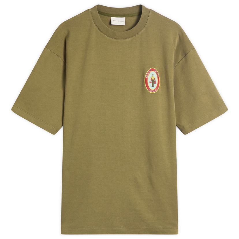T-shirt Drôle de Monsieur Drôle de Monsieur Groom T-Shirt Grön | H-TS258-CO002-LKK