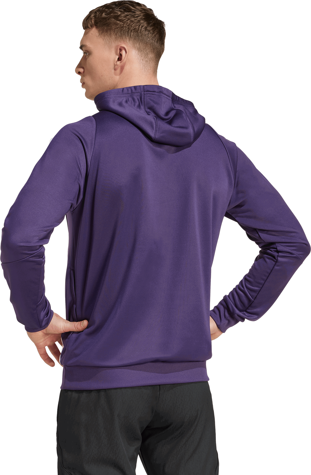 Sweatshirt adidas Originals Manchester United Training Hoodie Purpur | jp3242, 1