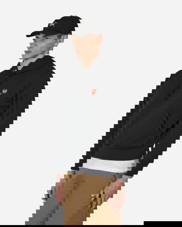 Sweatshirt Comme des Garçons Smalll Heart Hooded Sweatshirt Svart | P1T173 1, 4