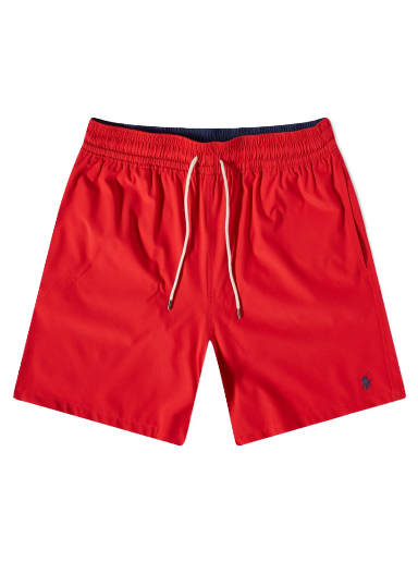 Badkläder Polo by Ralph Lauren Traveler Swim Short Röd | 710907255005