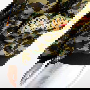 Bomberjacka BAPE A BATHING APE 1st Camo Shark MA-1 Jacket Grön | 001HJL301003MGRN, 4