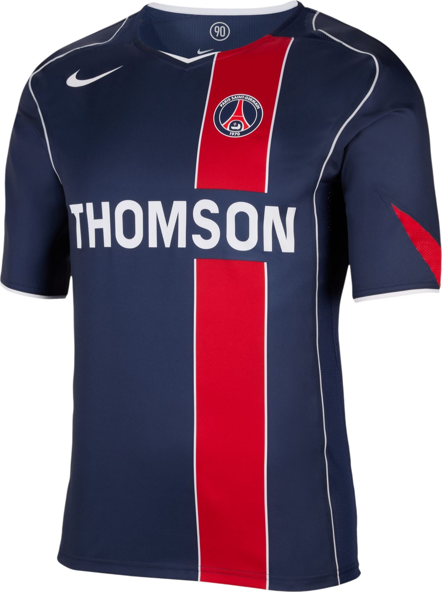 Jersey Nike Paris Saint-Germain 2004 Total 90 Reissue Jersey by Nike Mörkblå | if9578-410, 0
