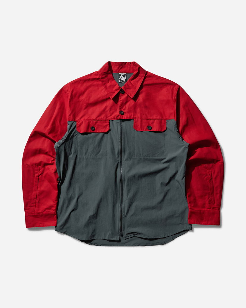 Skjorta GR10K Field Overshirt Röd | BG134090DE 28