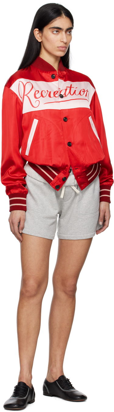 Bomberjacka Bode Bode Postcard Rally Jacket Röd | MRS25JA021, 3