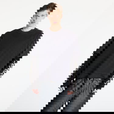 T-shirt GUESS Guess Originals Double Layered Long Sleeve T-Shirt Svart | M5RP32KCCM1-FB6N, 0