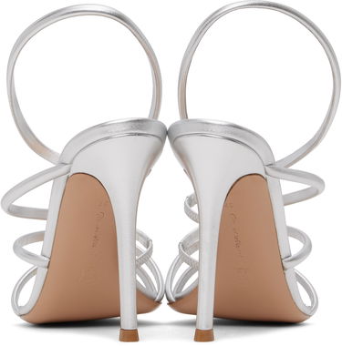 Sneakers och skor Gianvito Rossi Ettie Heeled Sandals Metallisk | G32441-15RIC-NPS, 1