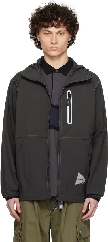 Vindjacka and wander Gramicci Edition Brushed Nylon Jacket Grön | GUJ5-S3000, 0