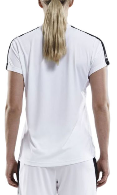 T-shirt Craft Contrast Jersey T-Shirt Vit | 1905567-1900, 1