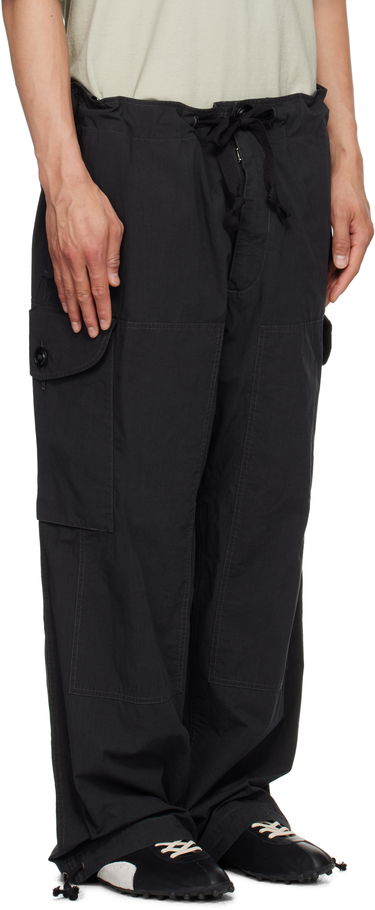 Cargo byxor Maison Margiela Maison Margiela Drawstring Cargo Pants Grå | S50KA0670 M35289, 4