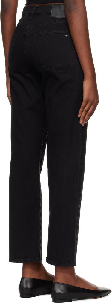 Jeans rag & bone rag & bone Harlow Straight Jeans Svart | WDD24F2956FMSI, 2