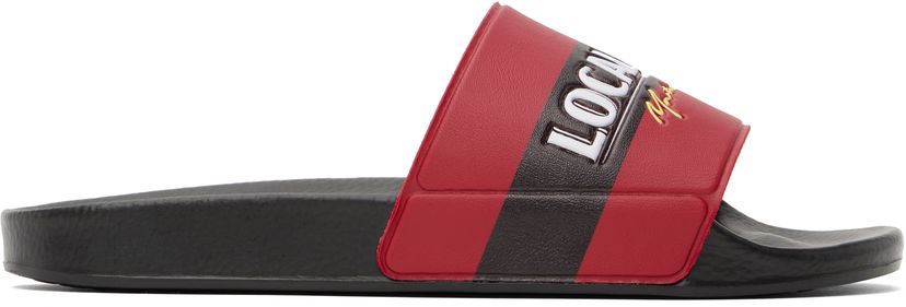Sneakers och skor Martine Rose Martine Rose 'Local Hero' Slides Röd | 1067EVA1039