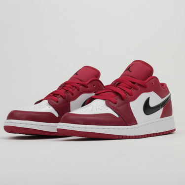 Sneakers och skor Jordan Air Jordan 1 Low GS "Noble Red" Bourgogne | 553560-604, 0