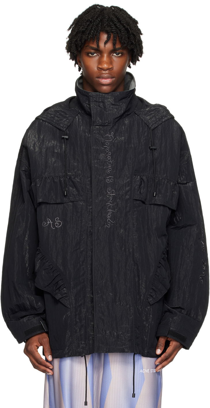 Jacka Acne Studios Embroidered Svart | B90715-, 0