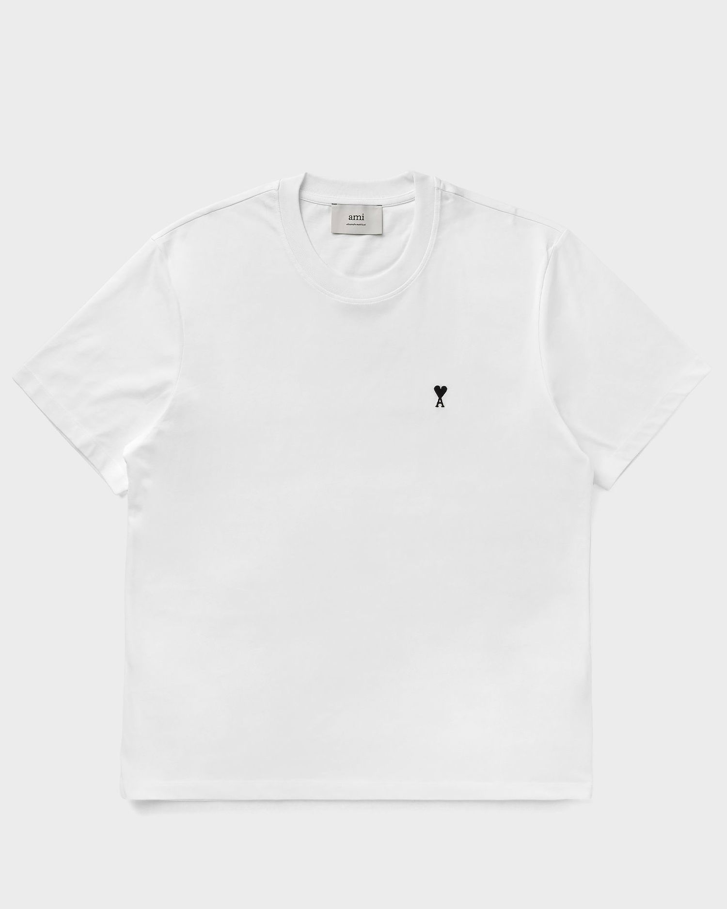 T-shirt AMI Contrasted Ami De Coeur T-Shirt Vit | HTS346.724-100, 1