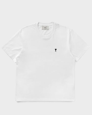 T-shirt AMI Contrasted Ami De Coeur T-Shirt Vit | HTS346.724-100, 1