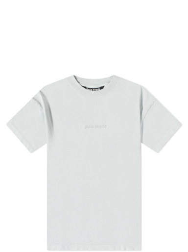 T-shirt Palm Angels Reverse Logo Tee Vit | PMAA001S23JER0040505