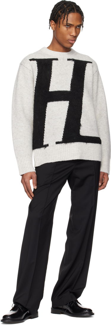 Byxor Helmut Lang Helmut Lang Relaxed Wool Trousers Svart | O09HM205, 3