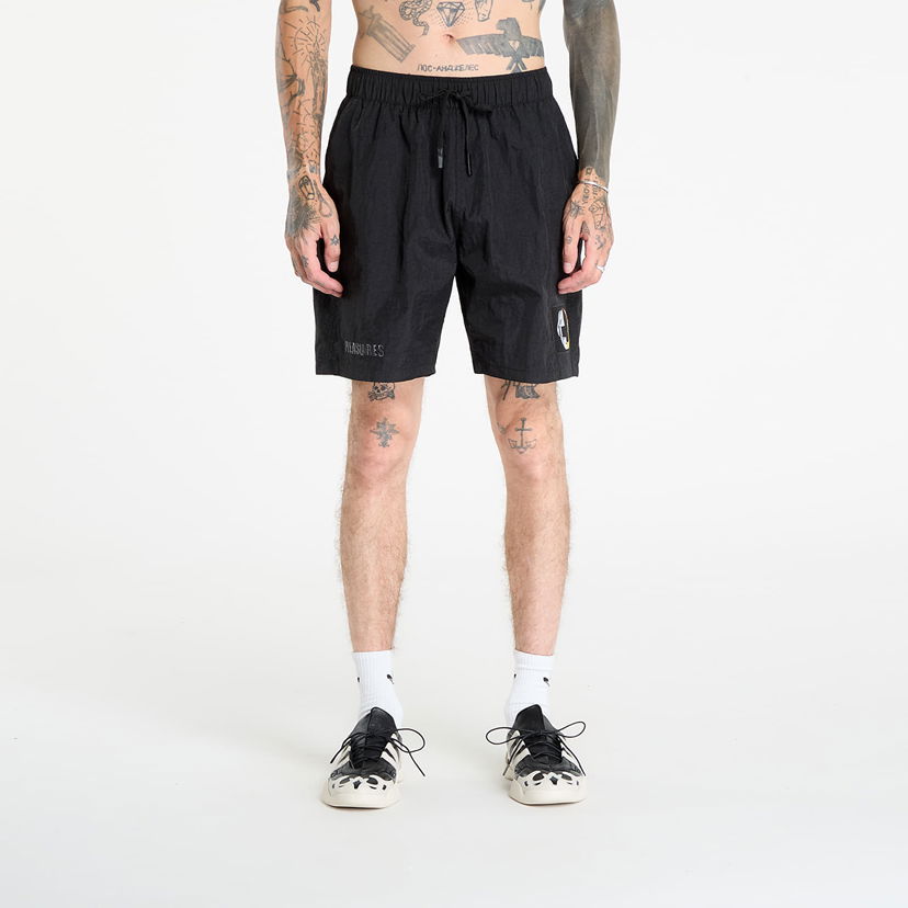 Shorts Pleasures PLEASURES Daft Club Crush Hiking Shorts Svart | P25DP013-BLACK