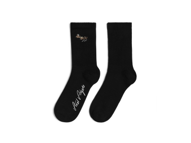 Strumpor AXEL ARIGATO Wes Embroidered Socks Svart | X2245002, 0