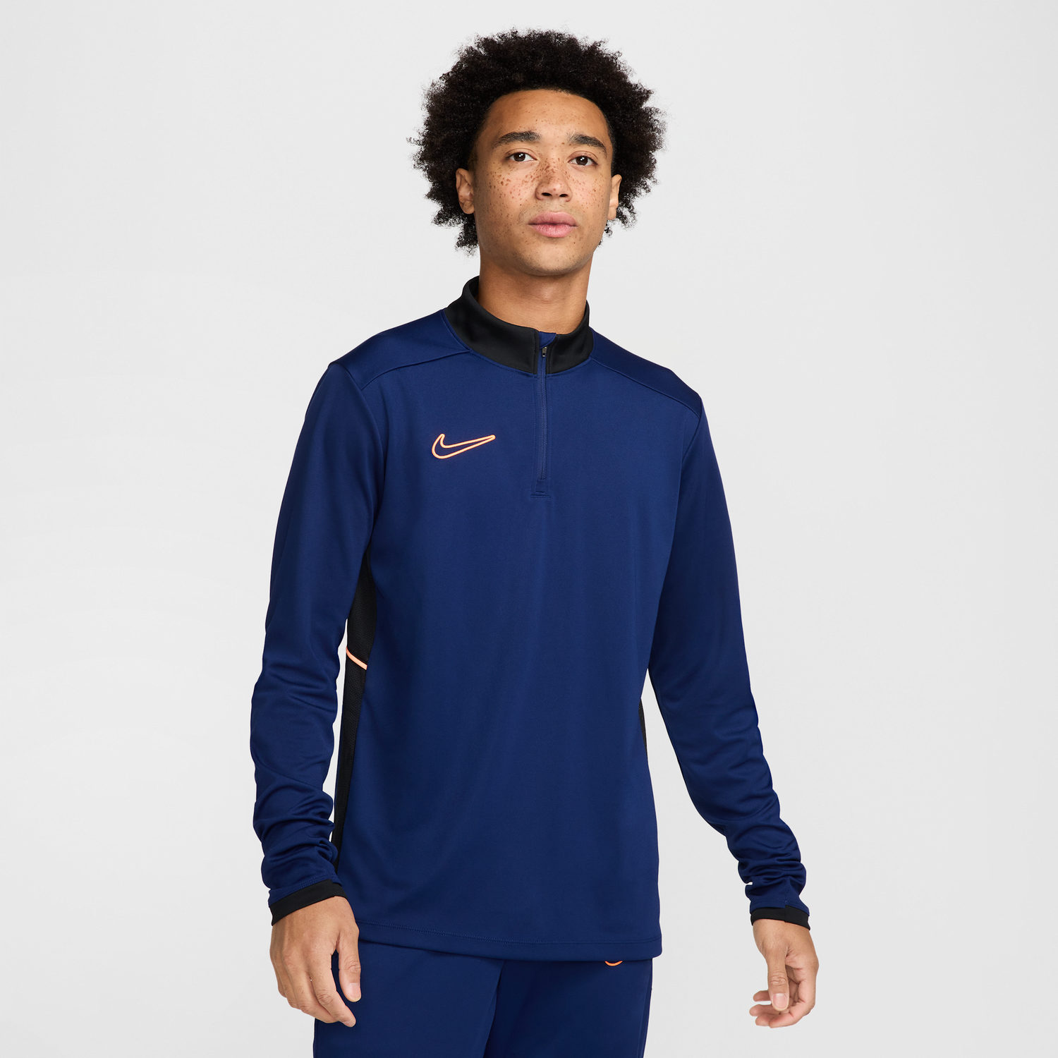 Sweater Nike Nike Academy Dri-FIT Men's Soccer Training Sweatshirt Blå | HJ3783-492, 0
