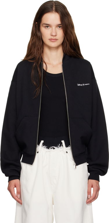 Sweatshirt Coperni Coperni Disney Maleficent Zip Up Hoodie Svart | DJS162F5035, 0
