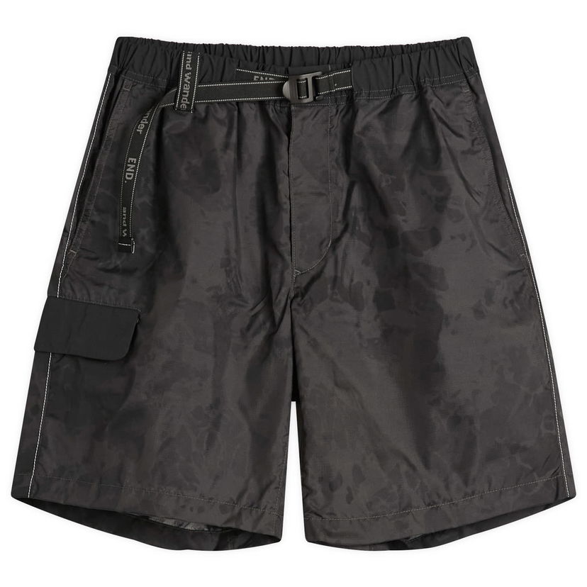 Shorts and wander and wander x END. Nylon Print Shorts, Size Large Svart | 5745122524-022