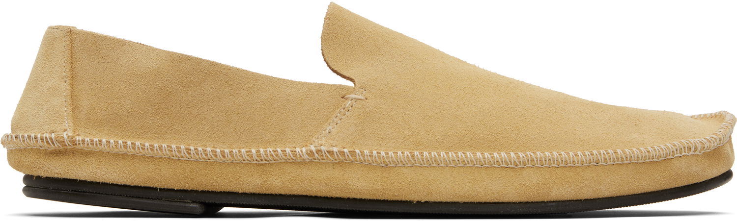 Sneakers och skor The Row The Row Tyler Loafers Beige | F1639-L305, 0