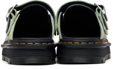 Sneakers och skor Dr. Martens Zebzag Suede Slingback Platform Slip-On Loafers Grön | 31937300, 1