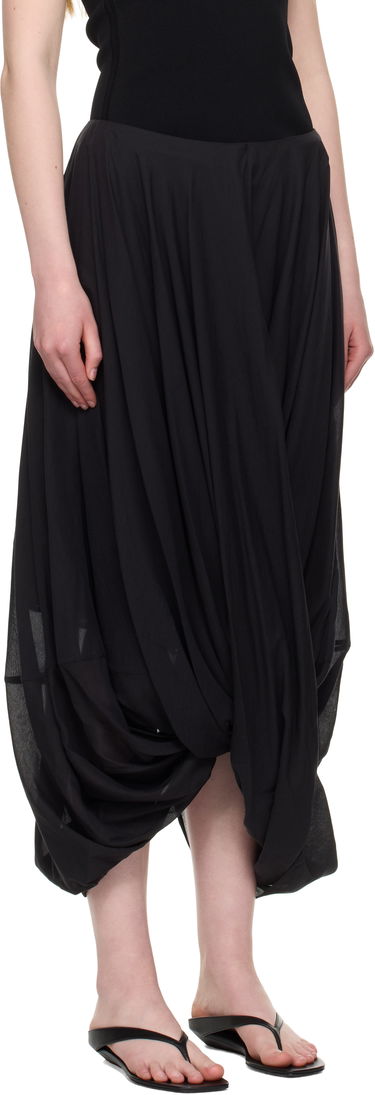 Kjol TOTEME TOTEME Cocoon Maxi Skirt Svart | 253-WRB0306-FB0430, 1