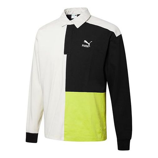 Polotröja Puma Retro Color Block Polo Vit | 534680-93, 0