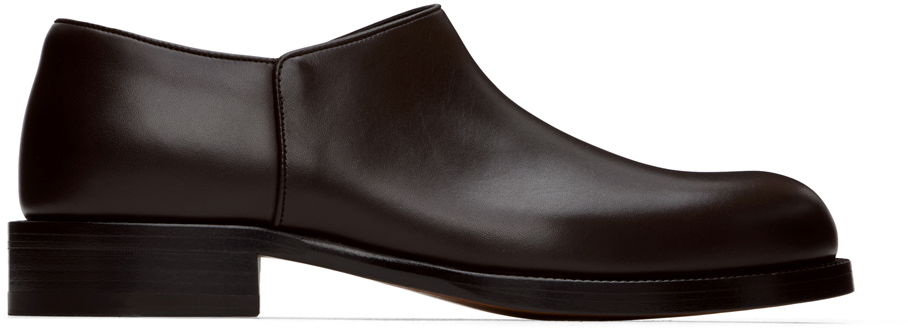 Kläder och accessoarer The Row The Row Nobilis Loafers Brun | F2066-L58, 0