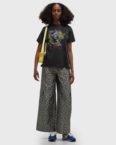 T-shirt GANNI Relaxed Graphic T-Shirt L Svart | T4058-252, 1