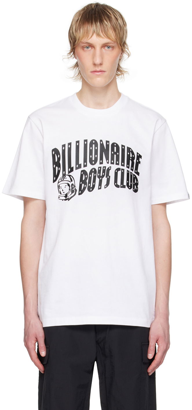 T-shirt BILLIONAIRE BOYS CLUB Arch Logo Graphic T-Shirt Vit | B24269, 0