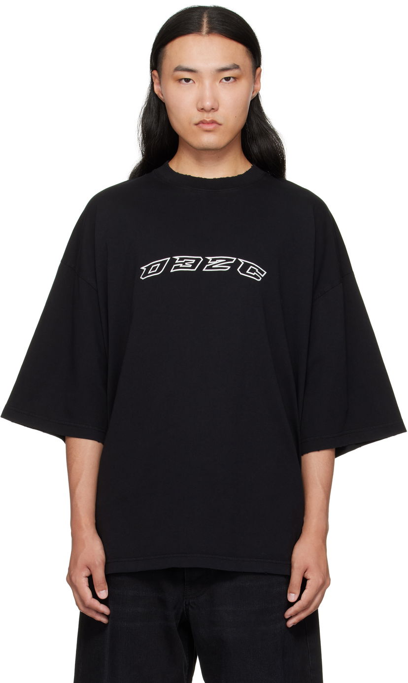 T-shirt 032C 032c Hansel and Gretel Oversized T-Shirt Svart | F25-URC-0152-050
