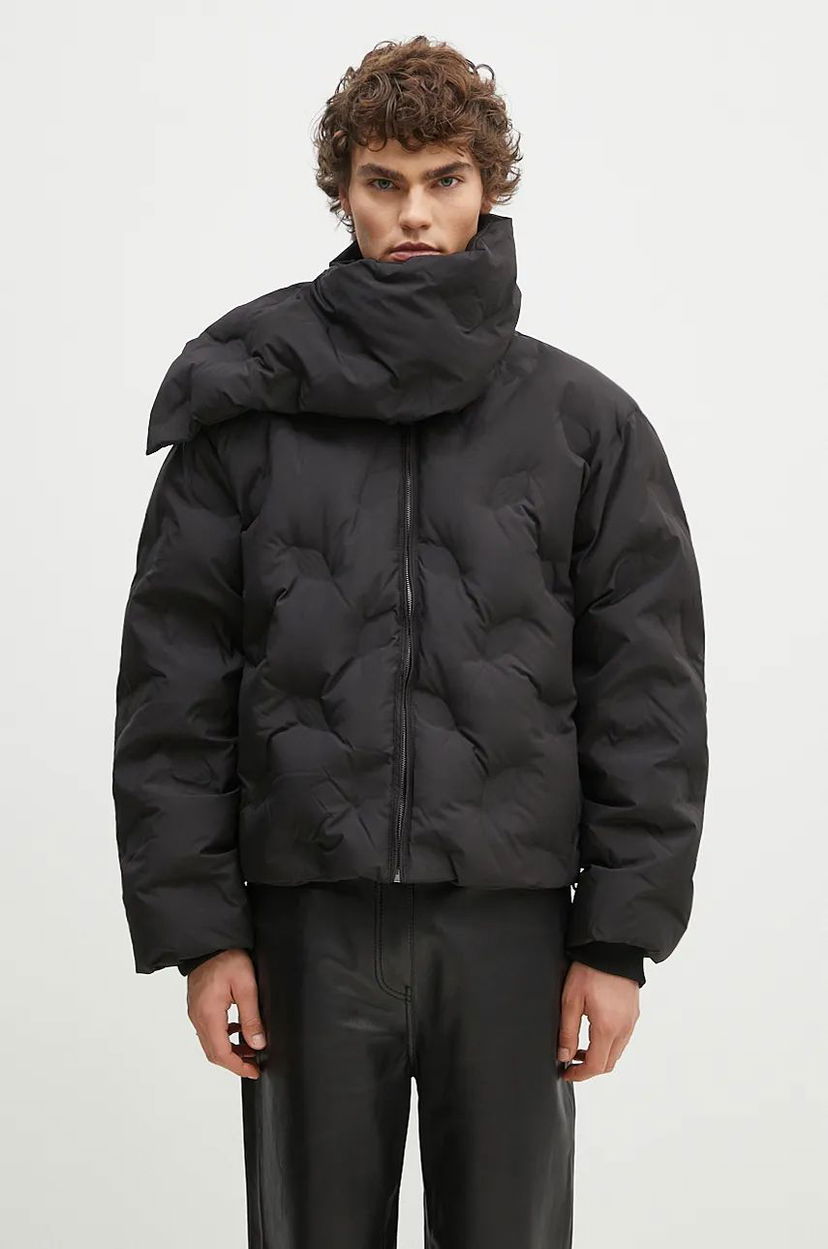 Pufferjacka DAILY PAPER Oversized Puffer Jacket Svart | 2421035